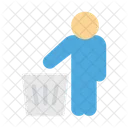 Trash Basket Dustbin Icon