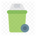 Trash Basket Recycle Icon