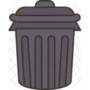 Trash Bin Lid Icon