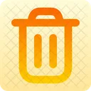 Trash Garbage Bin Icon