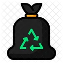 Trash Bag Rubbish Garbage Icon