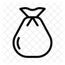 Trash Bag Biodegradable Garbage Bag Icon