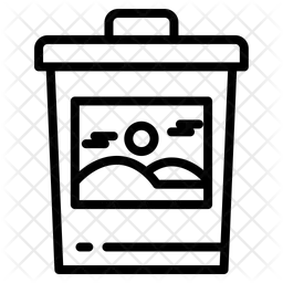 쓰레기통  아이콘