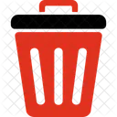 Trash Bin Dustbin Garbage Bin Icon