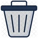 Trash Bin Delete Garbage Can Icon