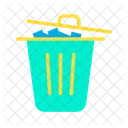 Trash Bin Dustbin Garbage Icon