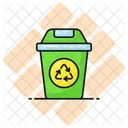 Trash Garbage Bin Icon