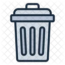 Trash Bin Garbage Ecology Icon