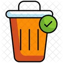 Trash Bin Dustbin Recycle Bin Icon