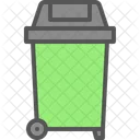 Trash Bin Rubbish Garbage Icon