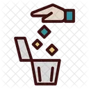 Trash Bin Waste Bathroom Icon