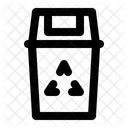 Trash Bin Dump Garbage Icon