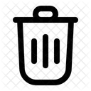 Trash Bin Dustbin Recycle Bin Icon