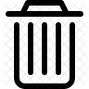 Trash Bin  Icon