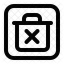 Trash Can Trash Spam Icon
