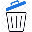 Trash Bin Delete Discard Icon