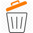 Trash Bin Delete Discard Icon
