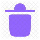 Trash Bin Minimalistic Trash Bin Delete Icon