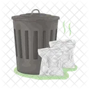 Garbage Trash Plastic Icon