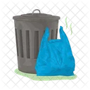 Garbage Trash Plastic Icon