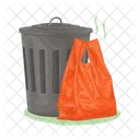 Garbage Trash Plastic Icon