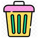 Trash Can Ecycle Garbage Icon