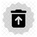 Trash Can Arrow Up Icon