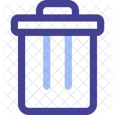 Trash Can Delete Waste Icon