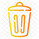 Trash Can Recycle Garbage Icon