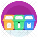 Waste Cans Trash Cans Garbage Cans Icon