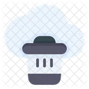 Trash Cloud  Icon
