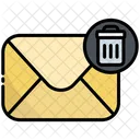 Trash Mail Email Icon