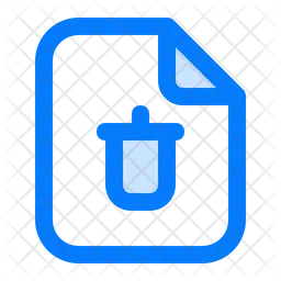 Trash File  Icon