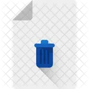Trash file  Icon