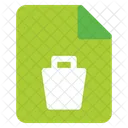 Trash File  Icon