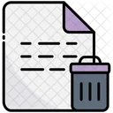Trash Document File Icon