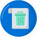 Trash File File Document Icon