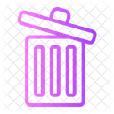 Trash Trash Can Bin Icon