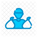 Trash Collector Waste Icon