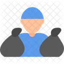 Trash Collector Waste Icon