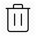 Delete Bin Remove Icon