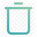 Trash Delte Bin Icon