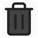 Trash Garbage Basket Icon