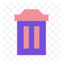 Trash Garbage Bin Icon