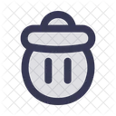 Trash Garbage Bin Icon