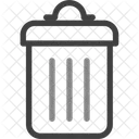 Trash Garbage Bin Icon