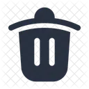 Trash Garbage Bin Icon