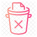 Trash Gerbage Bin Icon