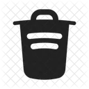 Trash Garbage Bin Icon