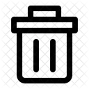 Trash Bin Garbage Icon